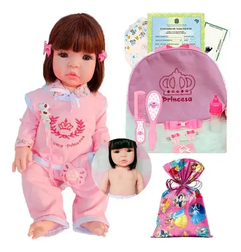 Mamãe Reborn Boneca Bebê