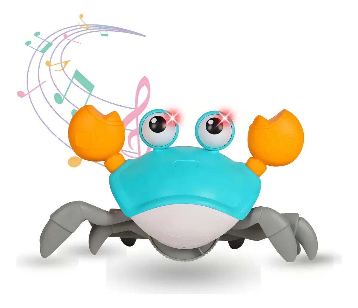 Brinquedo Caranguejo Fujão Bebê Recarregável Usb Interativo