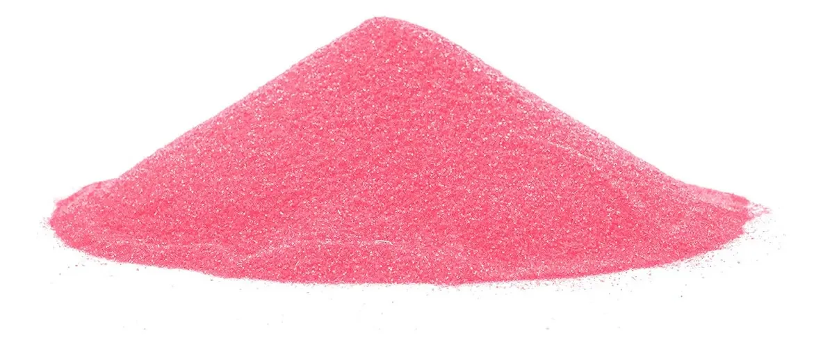 Areia Colorida Cor Rosa 15kg