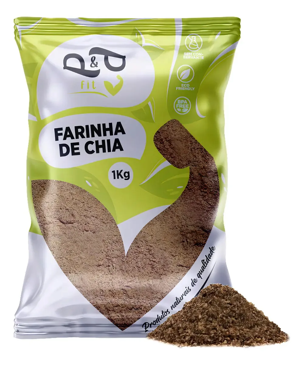Farinha De Chia 1kg - P&p