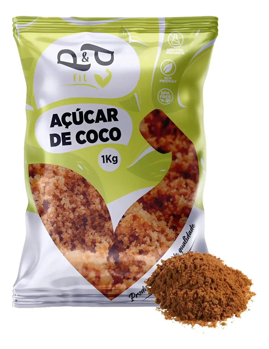 Açúcar De Coco 1kg - P&p