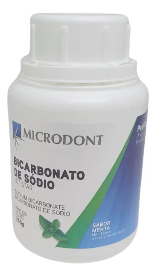 Bicarbonato De Sódio Jet Star Sabor Menta 250g Microdont