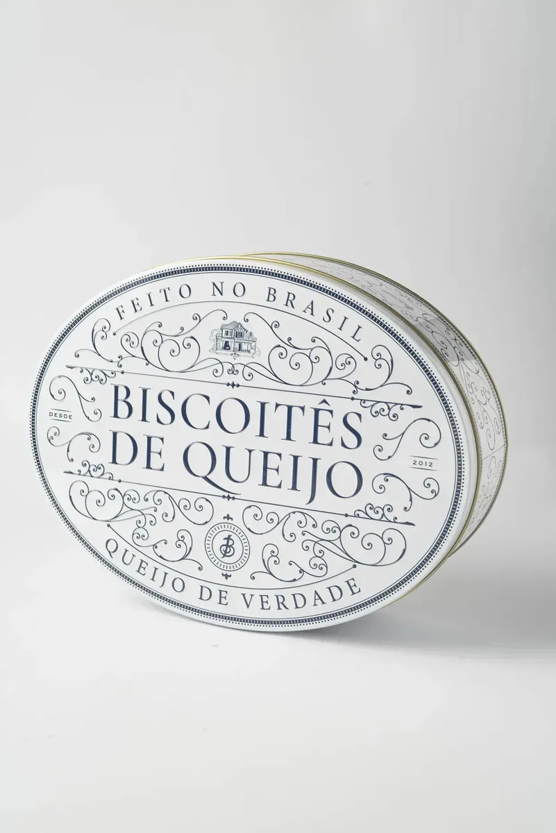 Lata Biscoitos de Queijo Salgados Sortidos | Biscoitê