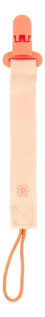Prendedor Chupeta Liso 14cm Laranja 46301