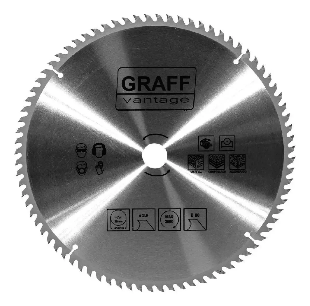 Serra Circular 14 X 80d Para Madeira 579,0022 Graff Vantage