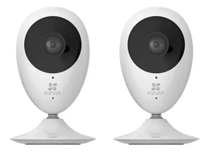 Kit 2 Cameras De Segurança C2c Fhd5 Audio Bidirecional