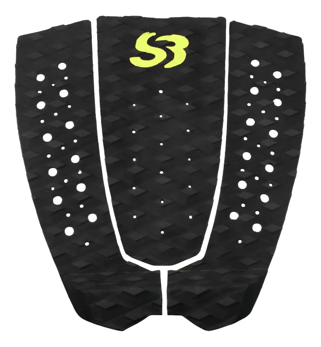 Deck Prancha Surf Silverbay Modelo Alejo Muniz Impacto Cor Preto/neon