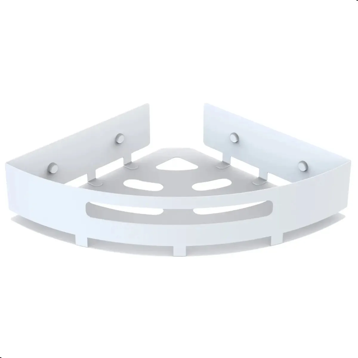 Porta-temperos Metalcromo Elegance De Aço Inoxidável Branco