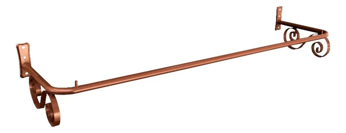 Arara De Parede Vintage 1,00m - Rosé