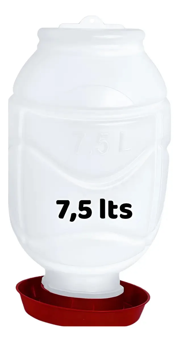 Bebedouro 7,5 Litros Automático Aves Galinha Frango Codorna