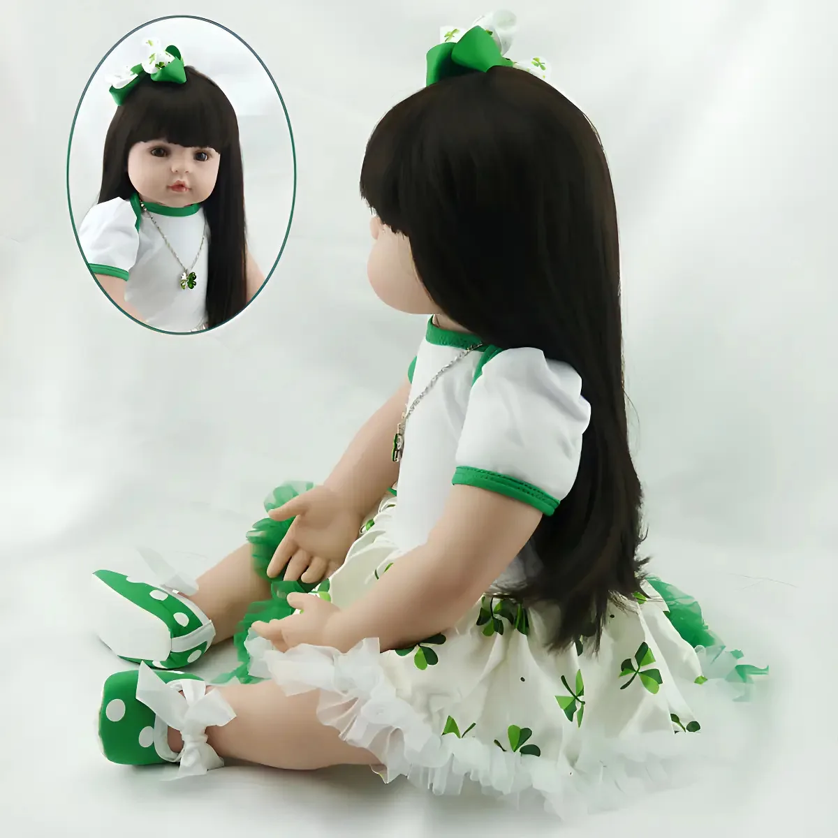 Bebe Reborn Realista Boneca Bailarina 46cm