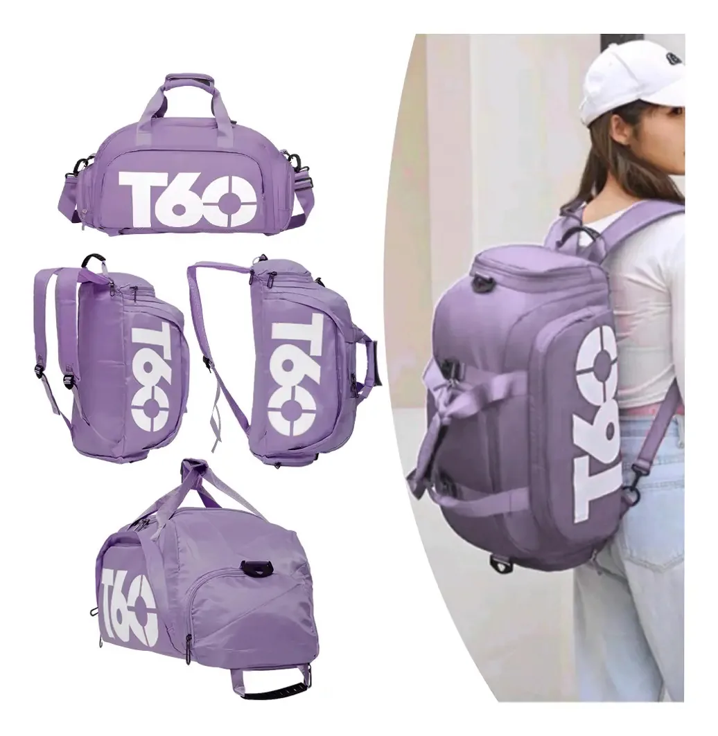 Mala T60 Bolsa Esportes Camping Natação Resistente A Água