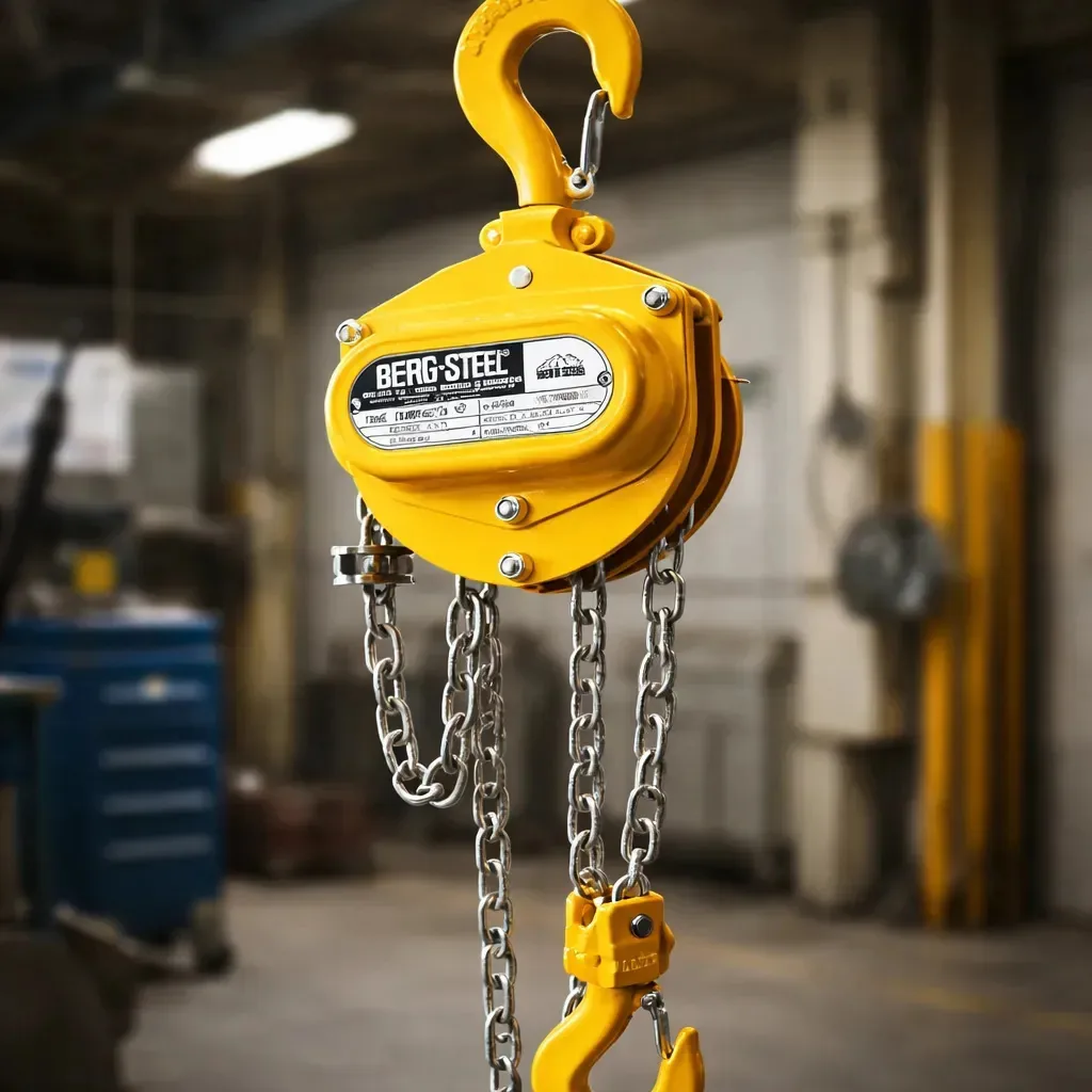 Talha Manual Corrente 250kg 3m Elevação - Berg Steel