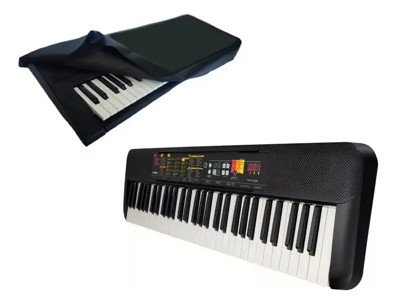 Capa Cobre Teclado Yamaha Soberano Capas Corino Preto PSR-f52