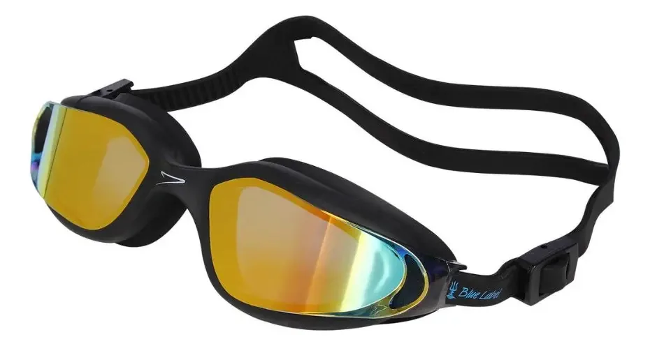 Óculos Natação Espelhado Speedo Poseidon Cor Preto