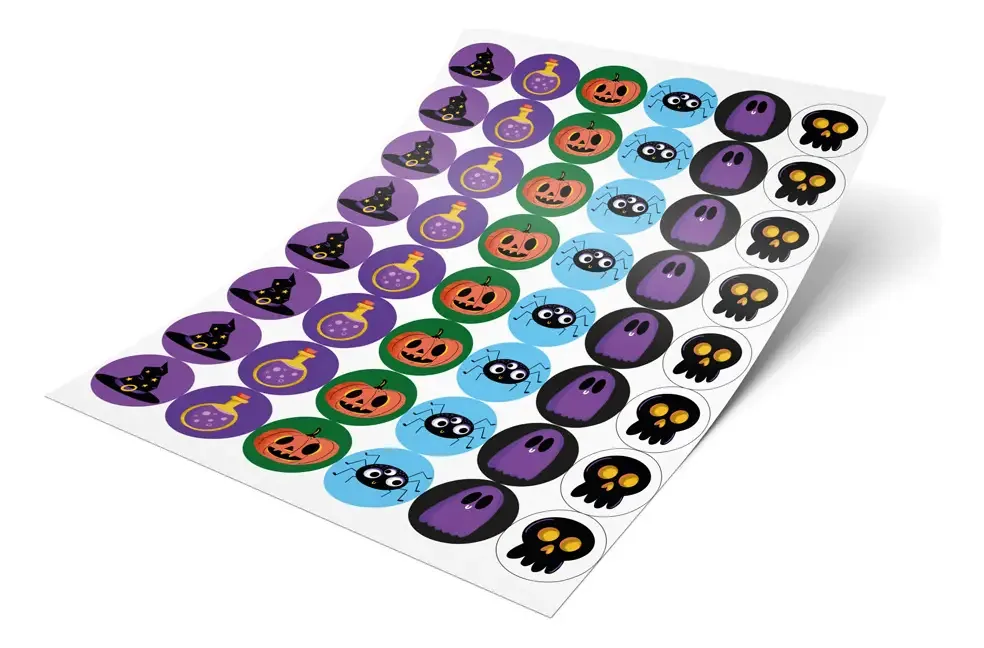 Adesivos Para Halloween - Kit 01
