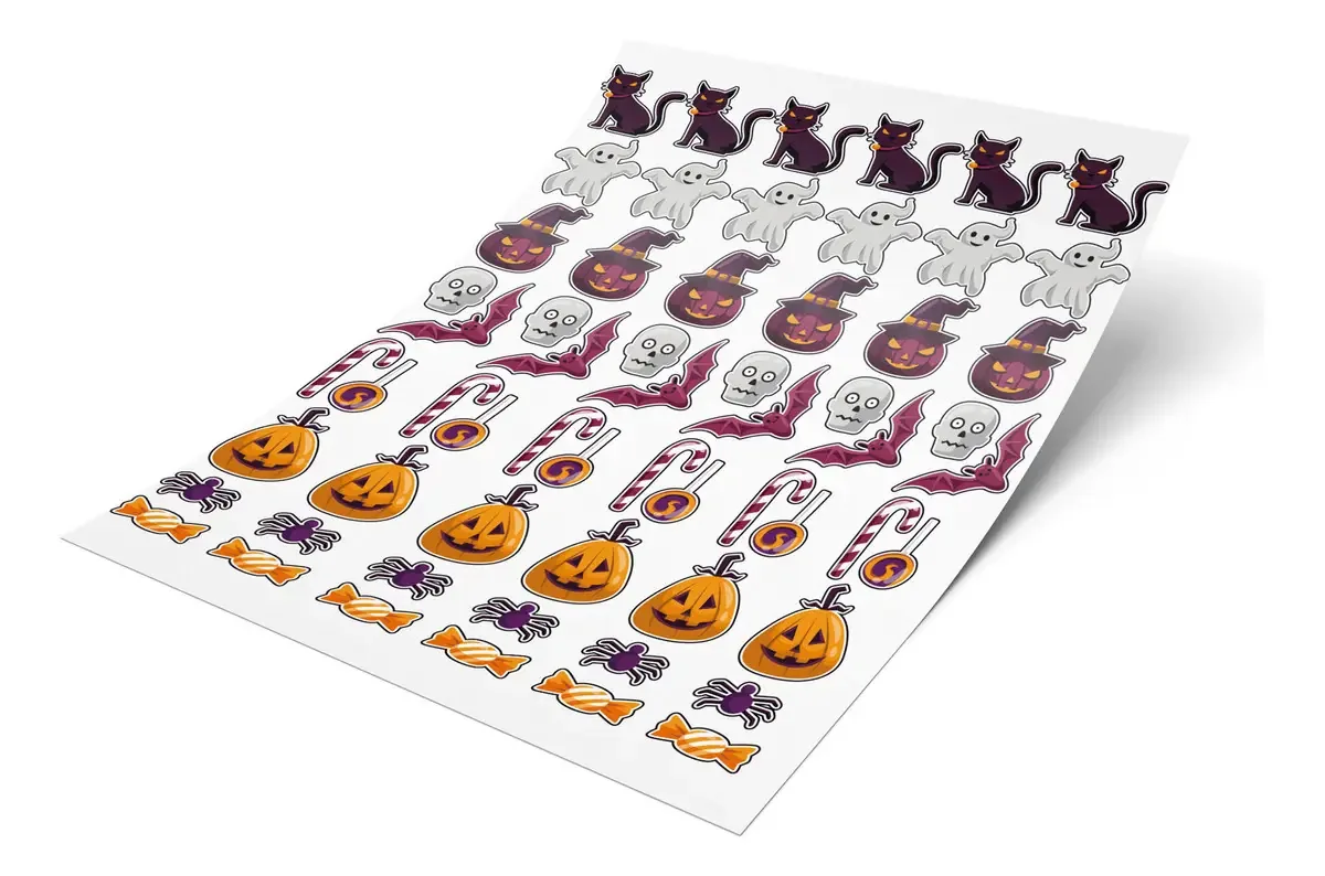 Adesivos Para Halloween - Kit 02
