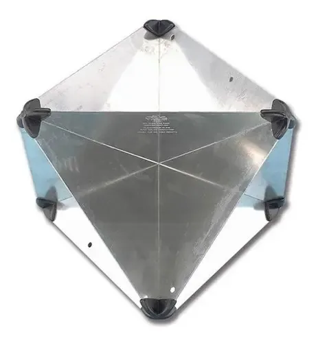 Refletor De Radar Em Alumínio Carambola Para Embarcação
