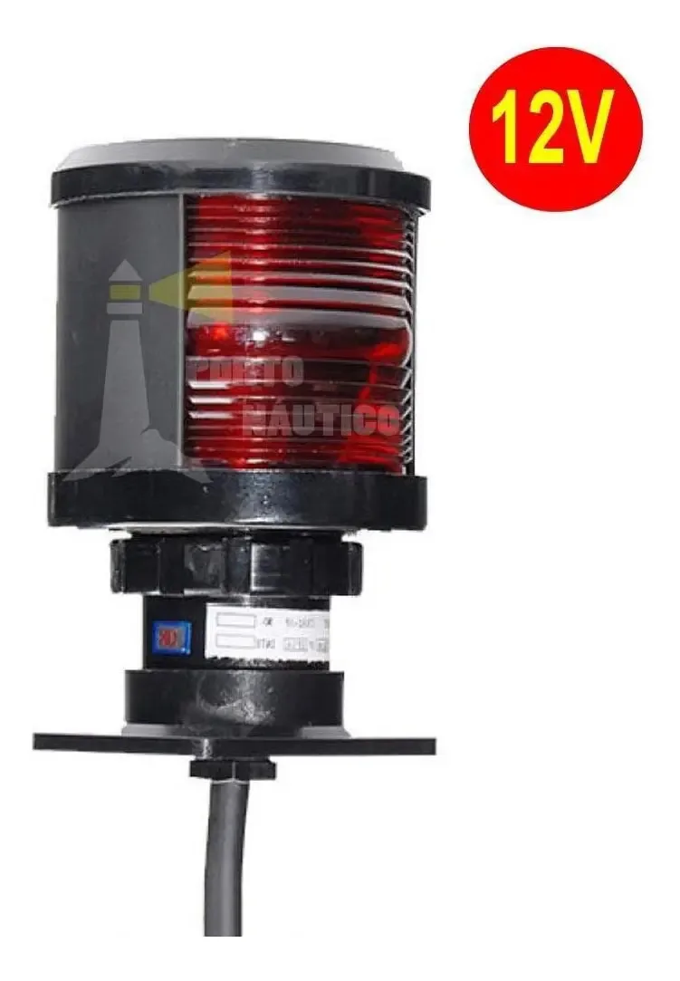 Luz De Navegação 12v 112,5 Graus P/embarcação Até 12mts