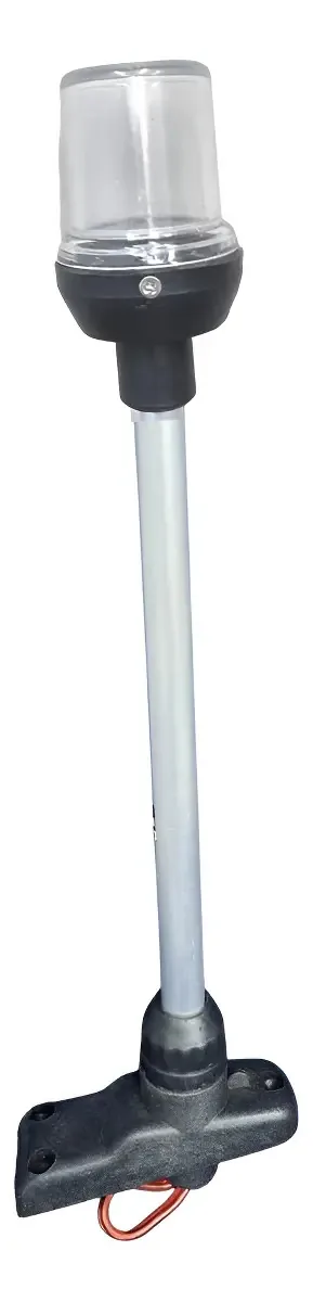 Mastro De Alcançado Retrátil Kalamos Led 40cm Para Barcos Lanchas 1 Milha