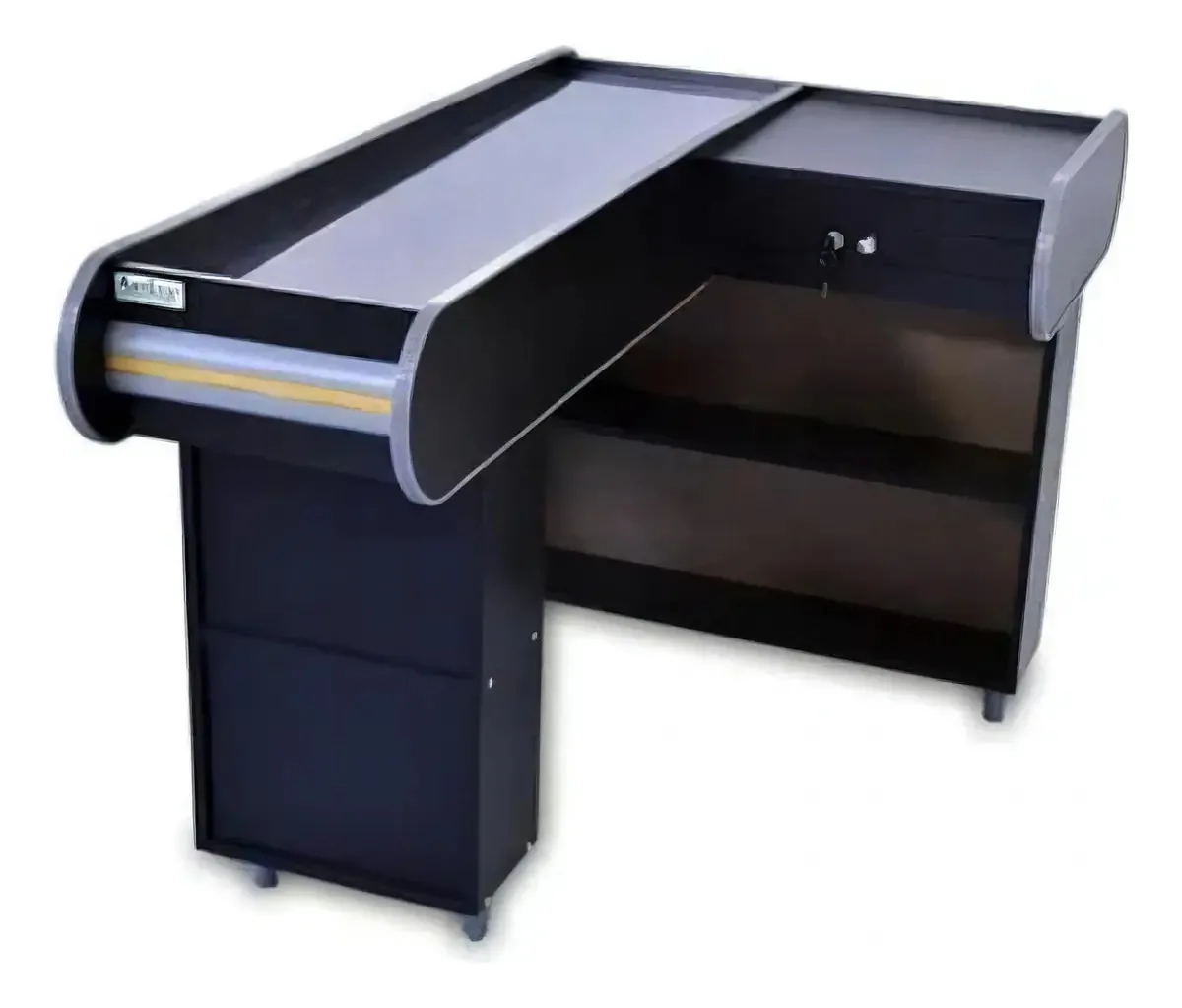 Caixa De Supermercado Check-out Preto Artlux 1,40m