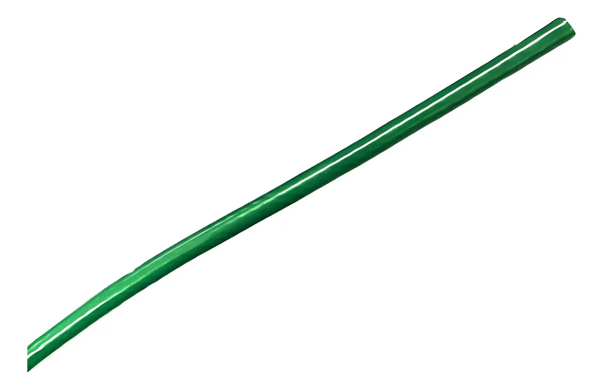 20 Metros Cabo De Aço 4.8mm 6x19 Vias Revest. Verde