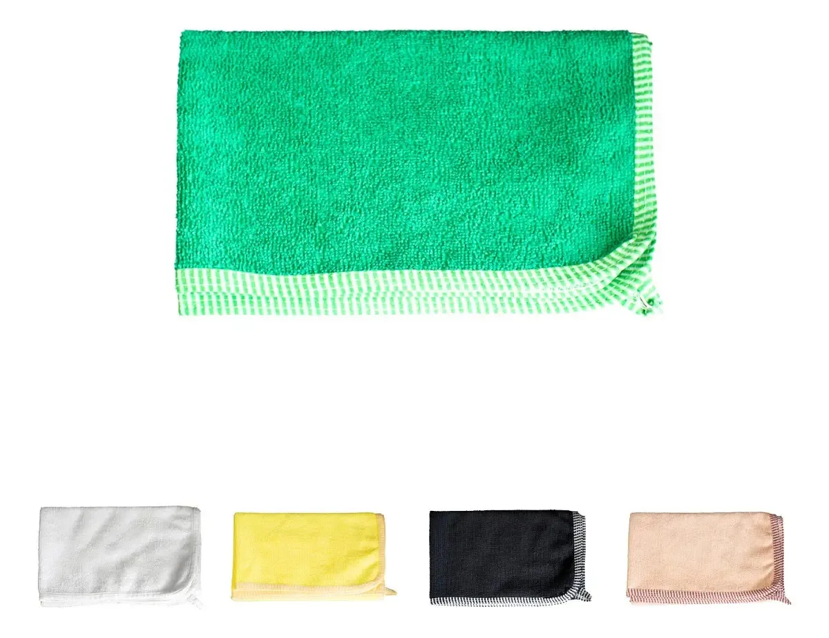 10 Panos Microfibra Mágico Macio Premium Automotivo 70x50 Cm Cor Verde