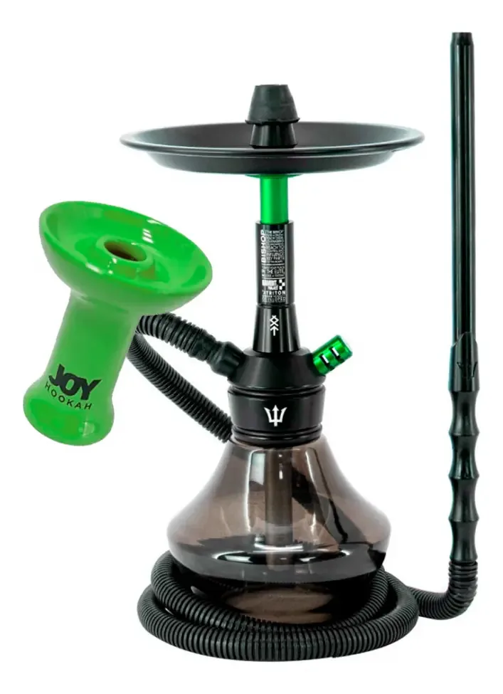 Narguile Triton Bishop - Completo - A Cor Cor Verde