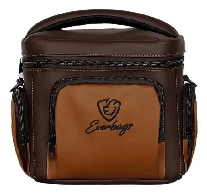 Bolsa Térmica Master Fitness Lancheira Everbags Marrom