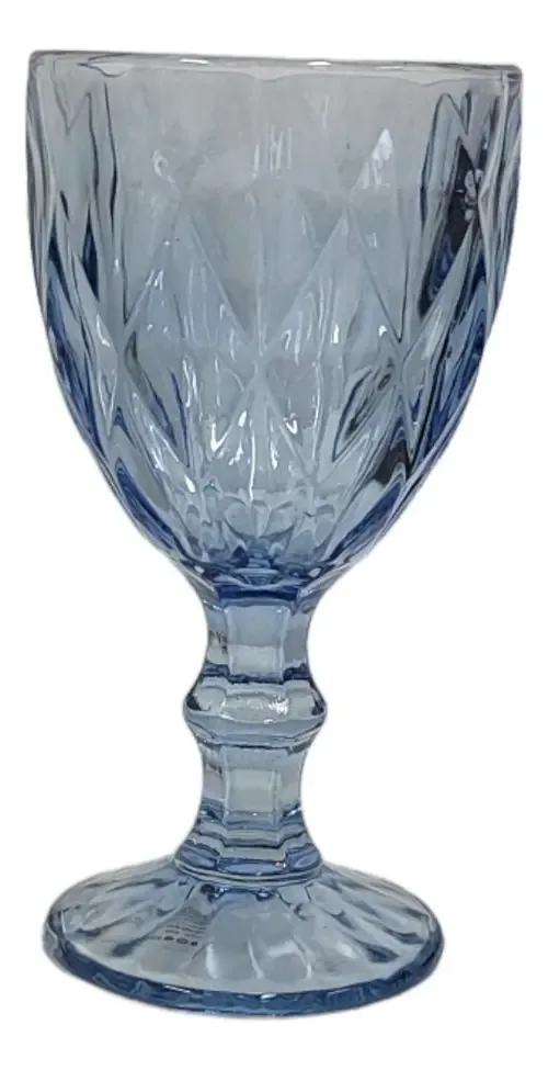 Kit 6 Tacas Diamond Azul 320ml - 123util