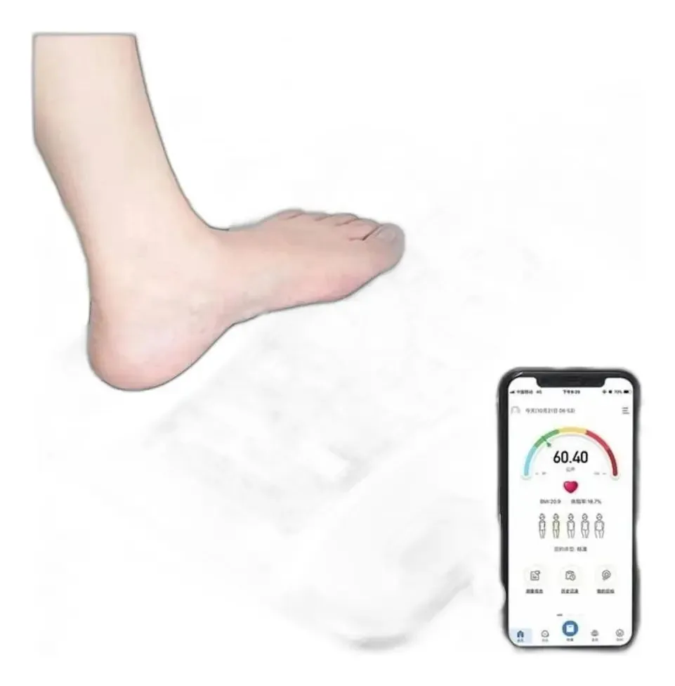 Balança Digital Corporal Bioimpedância Aplicativo Presente