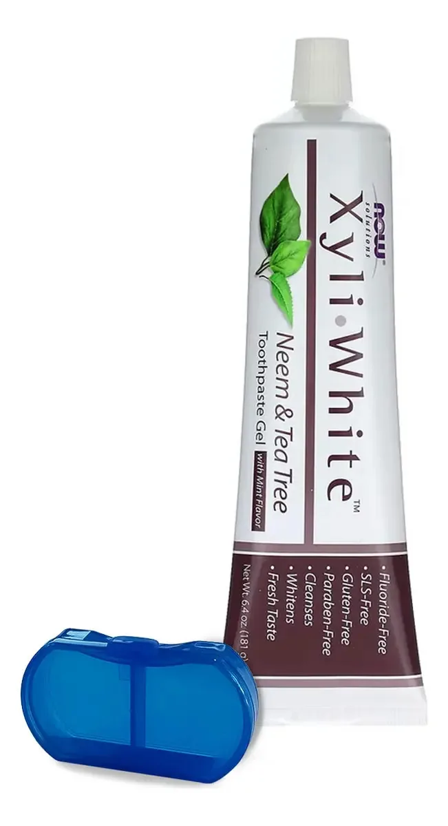 Creme Dental Now Foods Xyliwhite Neem Teatree 181g