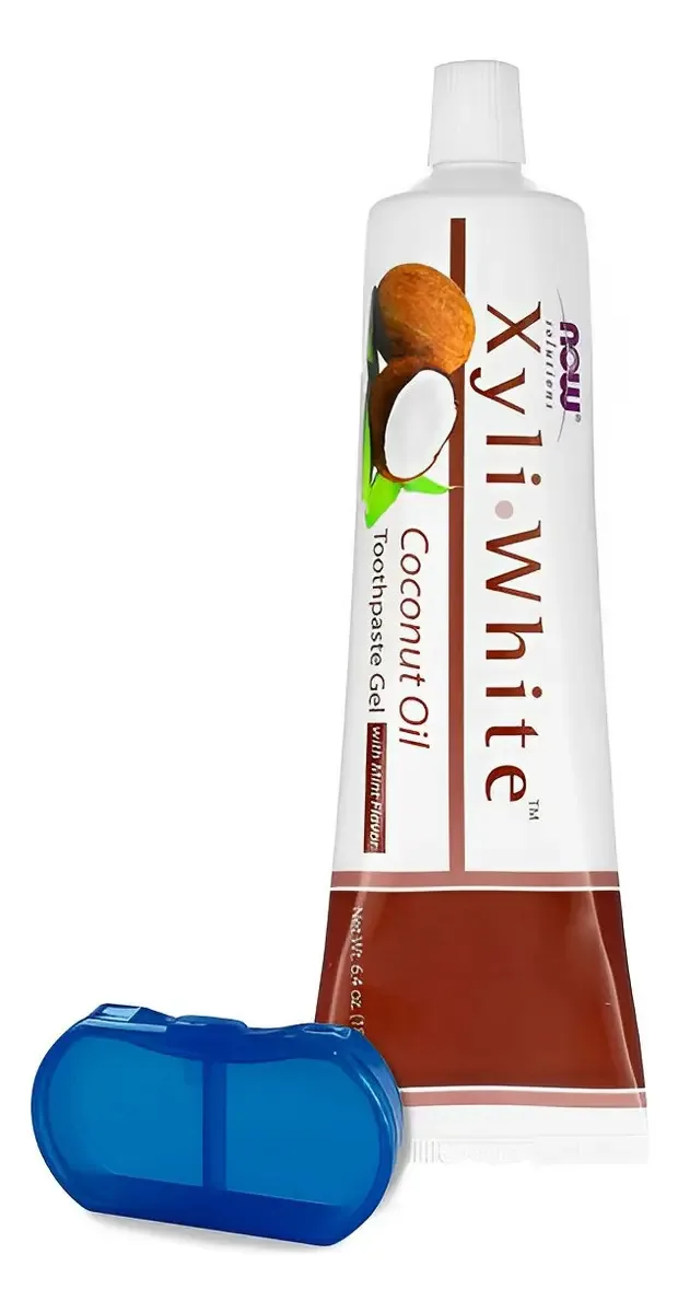Creme dental em gel NOW Xyliwhite