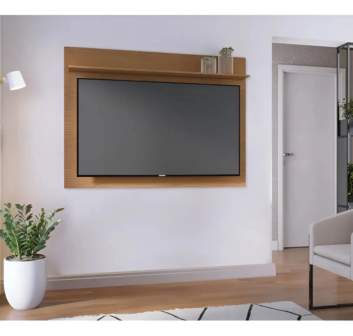 Painel Para Tv Suspenso Ambiente Maia Freijó - Colibri