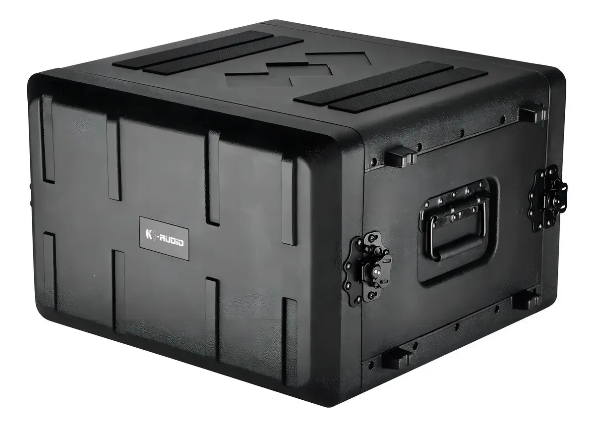 Case Rack Periférico Cpe Pro 6u Polietileno A Pronta Cor Preto