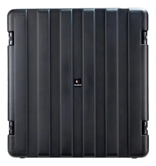 Case Rígido K-audio CPP12U Periféricos Preto 12U Aço Resistente Água