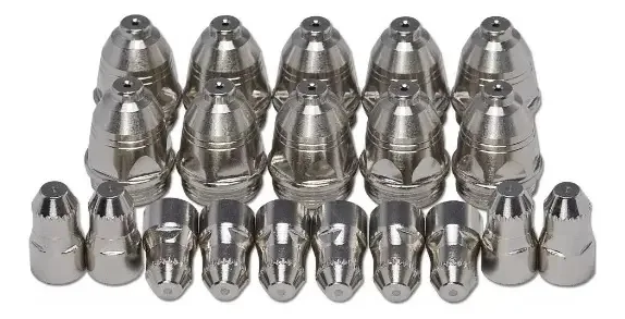 Kit Com 10 Bicos E 10 Eletrodos P-80 Para Tocha De Plasma