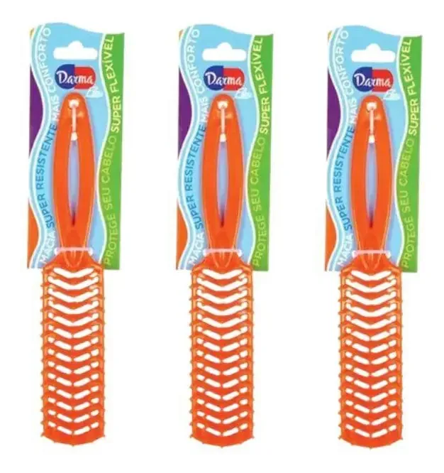 Escovas para cabelo escova Darma - marrom