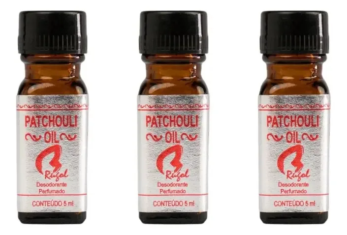 Almisca Wild Mystery Patcholi 5ml - Kit C/ 3un
