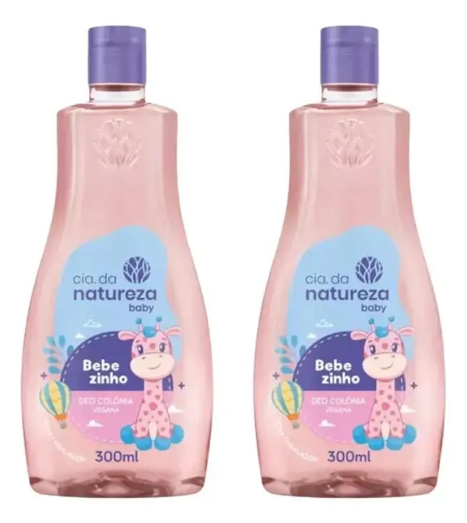 Colonia Cia Da Natureza Bebezinho 300ml - Kit Com 2un
