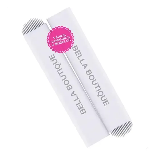 25 Laminas Microblading Tebori Agulha - Ler Descrição Cor 16u Flex 025mm