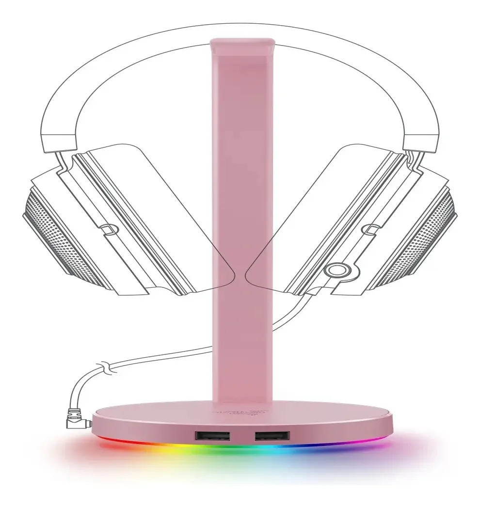 Base Station V2 Chroma Quartz Razer - Rc2101510200