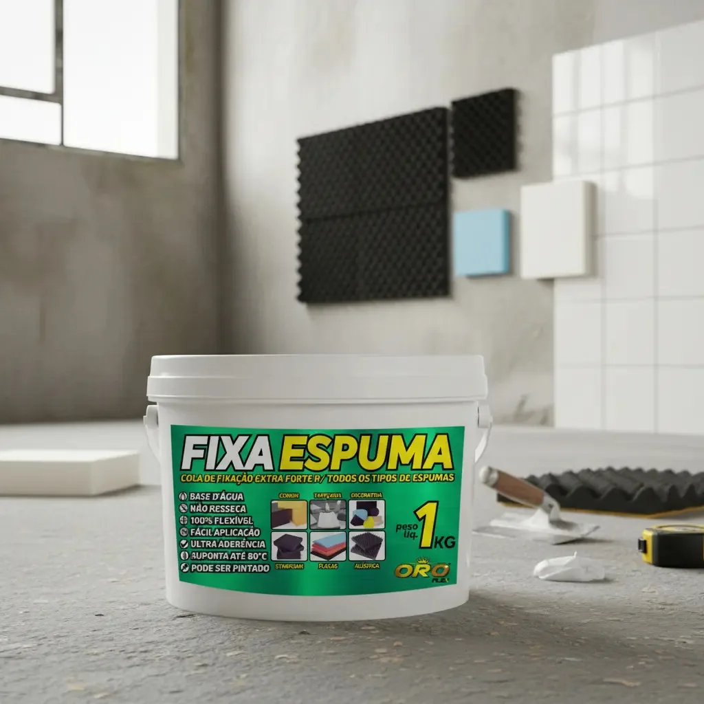 Cola Extra Forte Para Colar Espuma Em Paredes E Azulejos