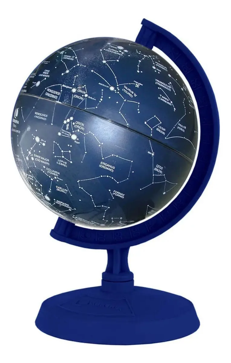 Globo Celeste Libreria 10cm Cielo Baby Estrelas Do Céu