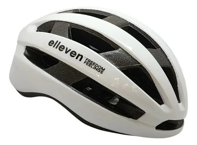 Capacete Ciclismo Elleven Inmold 57-62cm 23 Entradas Branco