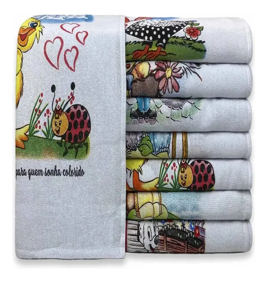 10 Panos De Prato Estampados No Atacado
