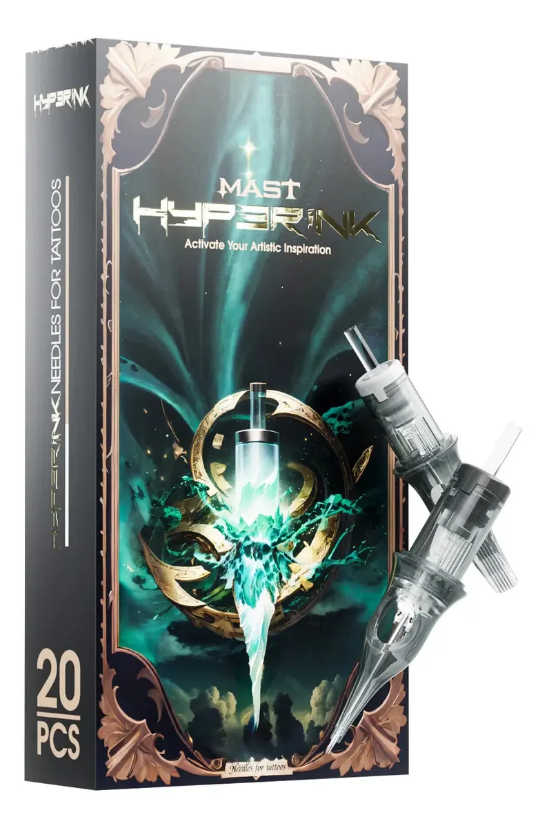 Agulhas De Tatuagem Mast Hyperink Rl X 20u