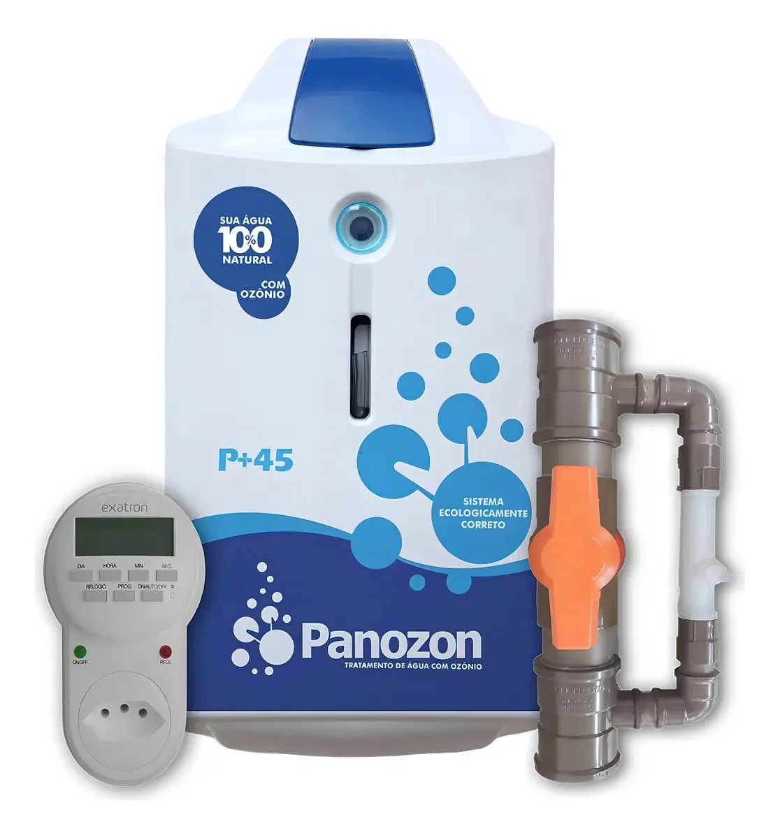 Gerador De Ozônio Panozon P+45 - Tratamento Água - 45.000l