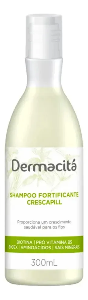 Shampoo Dermacitá Crescapill Fortificante 300ml Teste
