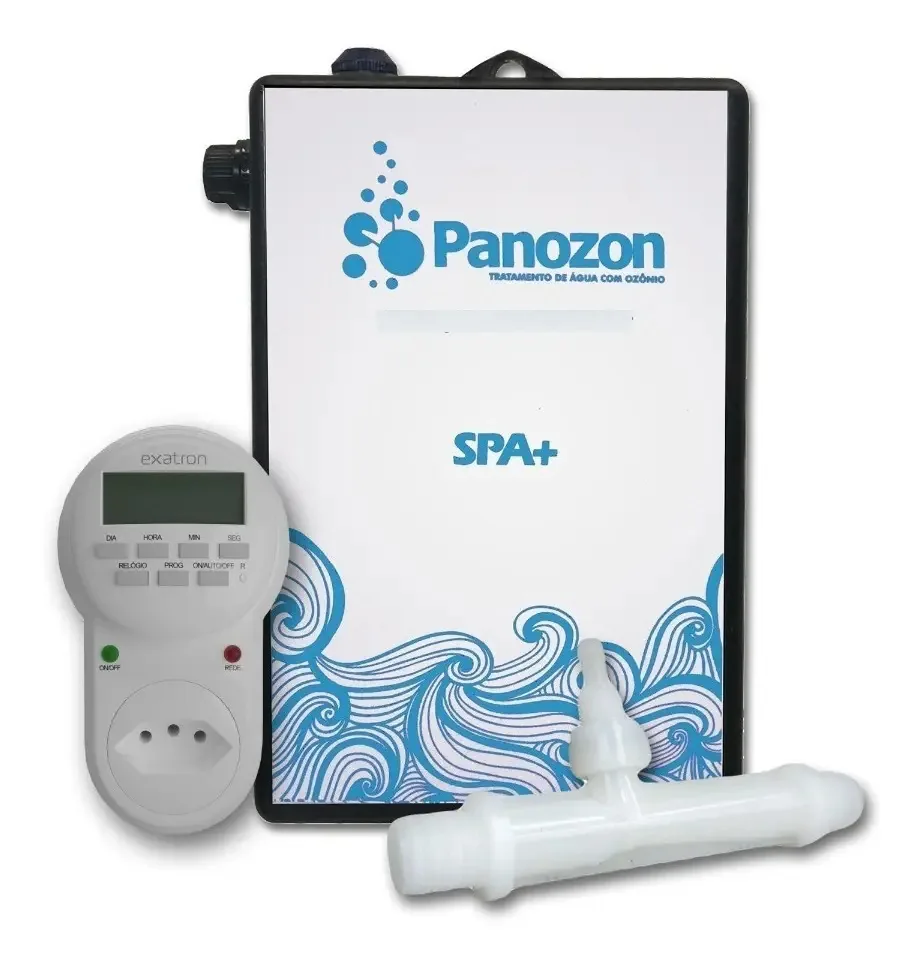 Gerador De Ozonio Panozon Spa 3000 Spa+ Banheiras Até 3000l